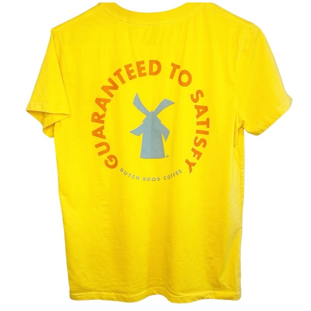 Dutch Bros NWT BRAND NEW IN PACKAGE Yellow "Guaranteed To…"
LARGE+XXL RARE 2X - Picture 3 of 10